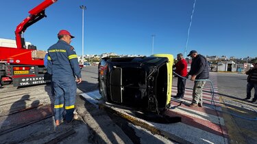 Τραγωδία στο λιμάνι του Ηρακλείου: Νεκρός ανασύρθηκε ο οδηγός του ΙΧ που έπεσε στο νερό