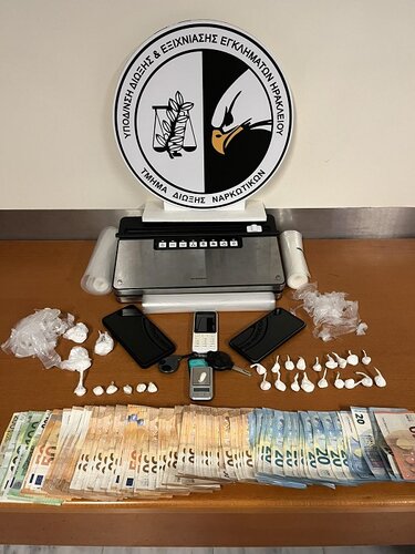 Κοκαϊνη, Ηράκλειο