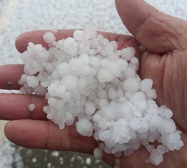 Μούλια, Χαλάζι