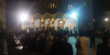 Παναγίτσα Μασταμπά, Επιτάφιος