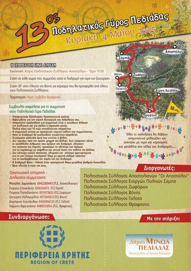 Μινώα Πεδιάδος Ποδηλατικός γύρος