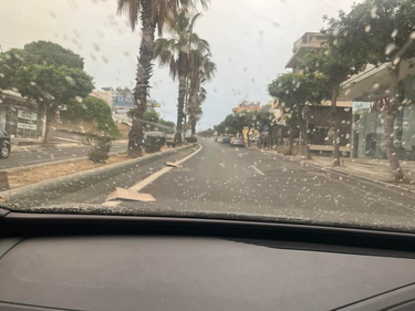 Αφρικανική σκόνη, λασποβροχή