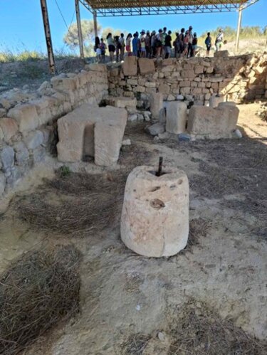 Ελαιοτριβείο ρωμαϊκών χρόνων στην περιοχή Μανουσές Χαμαλευρίου