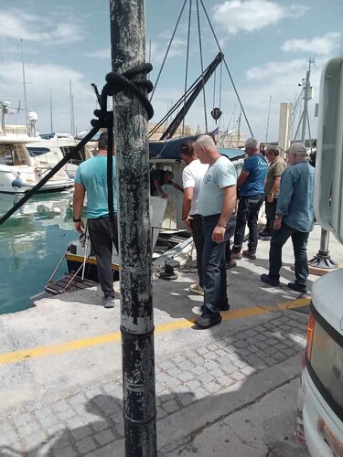 Λιμάνι Ηρακλείου Σκάφος βύθιση