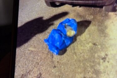 Σακούλα, μωρό, σκουπίδια, Ηράκλειο 