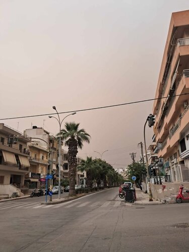 Αφρικανική σκόνη, Ηράκλειο