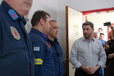 Νίκος Ανδρουλάκης, Πυροσβεστική