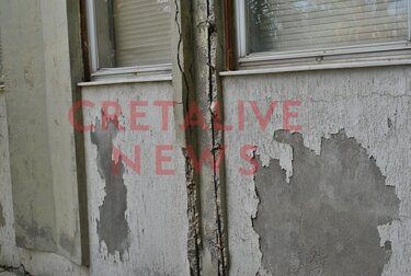 Κτήριο, Ρωγμές, ΕΘΙΑΓΕ, Ηράκλειο