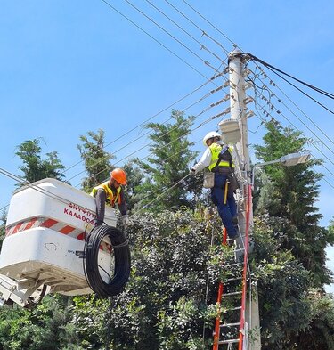 Οπτική ίνα, Fiber ΔΕΗ