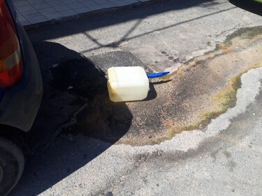 διαρροή νερού νέα αλάτσατα 