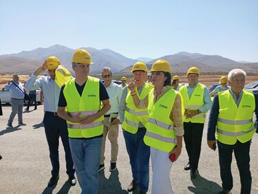 Καίριες τοποθετήσεις Δημάρχου Χερσονήσου αναφορικά με την αναγκαιότητα έργων, στην επίσκεψη Δήμα στο Καστέλι