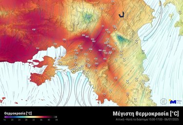 θερμοκρασίες