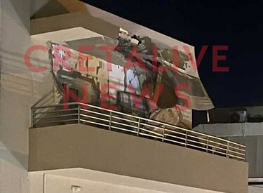 Μπαλκόνι, Πτώση, Ηράκλειο