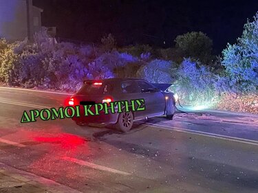τροχαίο ακρωτήρι χανίων 