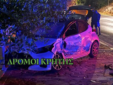 τροχαίο ακρωτήρι χανίων 