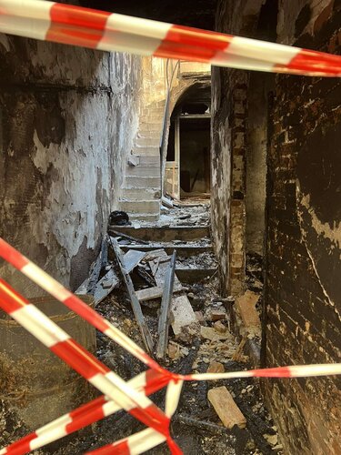 Πυρκαγιά, Οδός Δελημάρκου