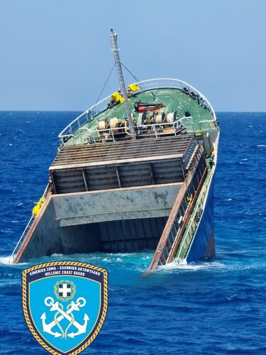 Προσάραξη φορτηγού Σητεία