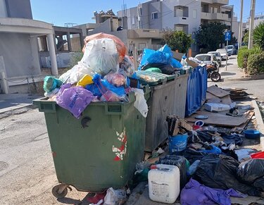 Σκουπίδια, Αγ. Αικατερίνη