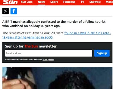 The Sun, Steven Cook