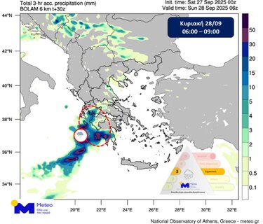 Κακοκαιρία, Βροχές