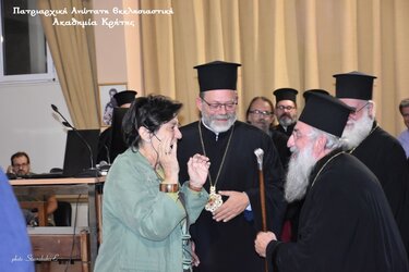 Μαρία Ευθυμίου, Διάλεξη