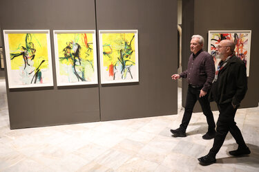 Έκθεση Ζωγραφικής, Νίκος Βισκαδουράκης