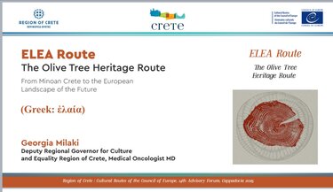 “Elea Heritage Route”: Μια κρητική διαδρομή στον πολιτιστικό χάρτη της Ευρώπης