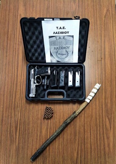 ΤΑΕ Λασιθίου, όπλα