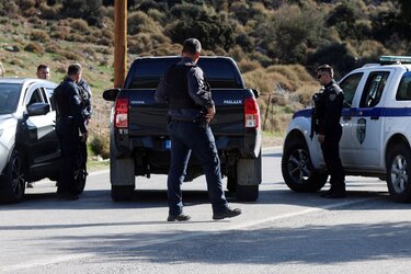 Βορίζια θέμα αστυνομία μπλόκο