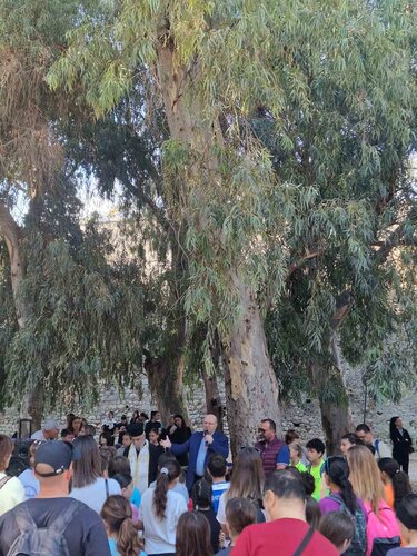 1ος Σχολικός Νεστόριος Δρόμος στα Ενετικά Τείχη