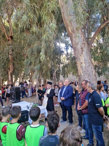 1ος Σχολικός Νεστόριος Δρόμος στα Ενετικά Τείχη