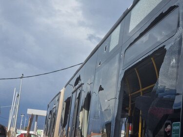 κτελ ζημιές λεωφορείο