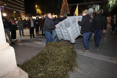 Αγρότες, Κινητοποίηση, Πλατεία Ελευθερίας
