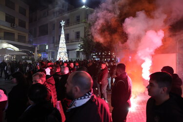 Το Ηράκλειο γιορτάζει για τα 100 χρόνια του ΟΦΗ: Έγινε... «Γεντί Κουλέ» η Λότζια (φωτογραφίες & video)