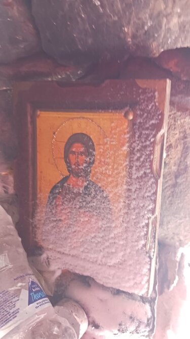 O χειμώνας υψώνει το δικό του θαύμα στον Ψηλορείτη! - Φωτογραφίες