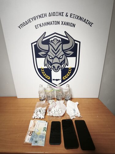 Χανιά Ναρκωτικά νεαροι κοκαινη