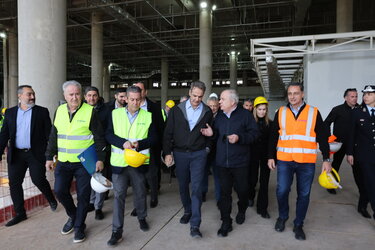 Μητσοτακης αεροδρομιο καστελλι