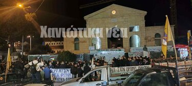 Χανιά αγρότες μπλόκο