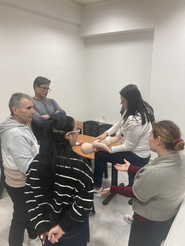 εκπαιδευτικές ενημερώσεις Πρώτων Βοηθειών 