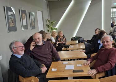 Κοπή πίτας συλλόγων φίλων πανεπιστημιου