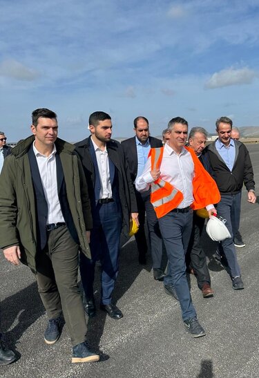 Αλέξανδρος Μαρκογιαννάκης, Αεροδρόμιο Καστελλίου