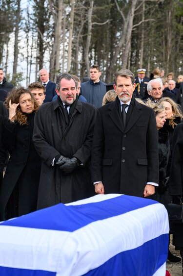 Πριγκίπισσα Ειρήνη, Κηδεία, Τατόι