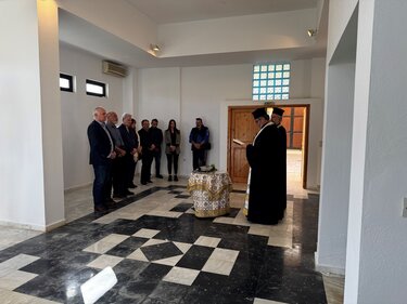 Νέο Κοιμητήριο: Παραδόθηκε σε χρήση ο χώρος τέλεσης πολιτικών κηδειών, οι ψυκτικοί θάλαμοι και ο χώρος κοινωνικών εκδηλώσεων 1