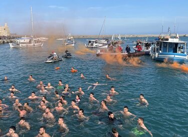 Θεοφάνεια, Λιμάνι Ηρακλείου