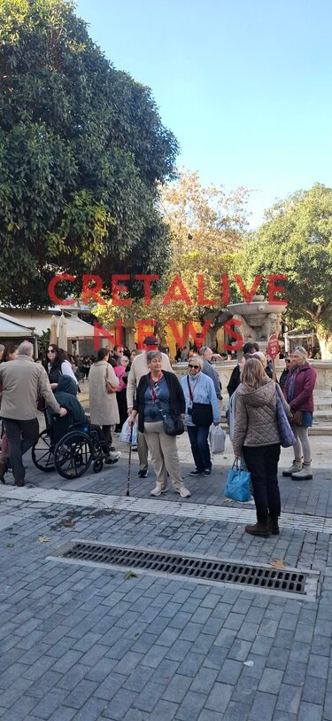 τουρίστες ηράκλειο τελικός