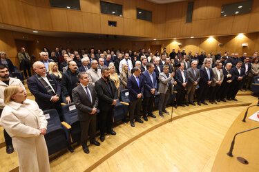 Με την κοπή Αγιοβασιλόπιτας, η παρουσίαση στόχων για τη νέα χρονιά