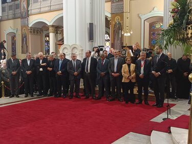 Ο Δήμαρχος Αγίου Βασιλείου στην χειροτονία του νέου Μητροπολίτη Λάμπης, Συβρίτου και Σφακίων κ.κ. Ιωακείμ