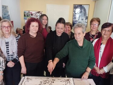 Εγκάρδιο κλίμα, τραγούδια και ευχές στην κοπή της πρωτοχρονιάτικης πίτας των Κ.Α.Π.Η Αγίου Νικολάου - Νεάπολης