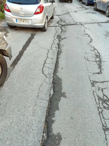 Οδός Στησιχόρου, Λακκούβες