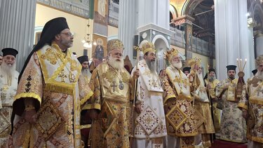 Χειροτονία, Τίτος, θεία Λειτουργία